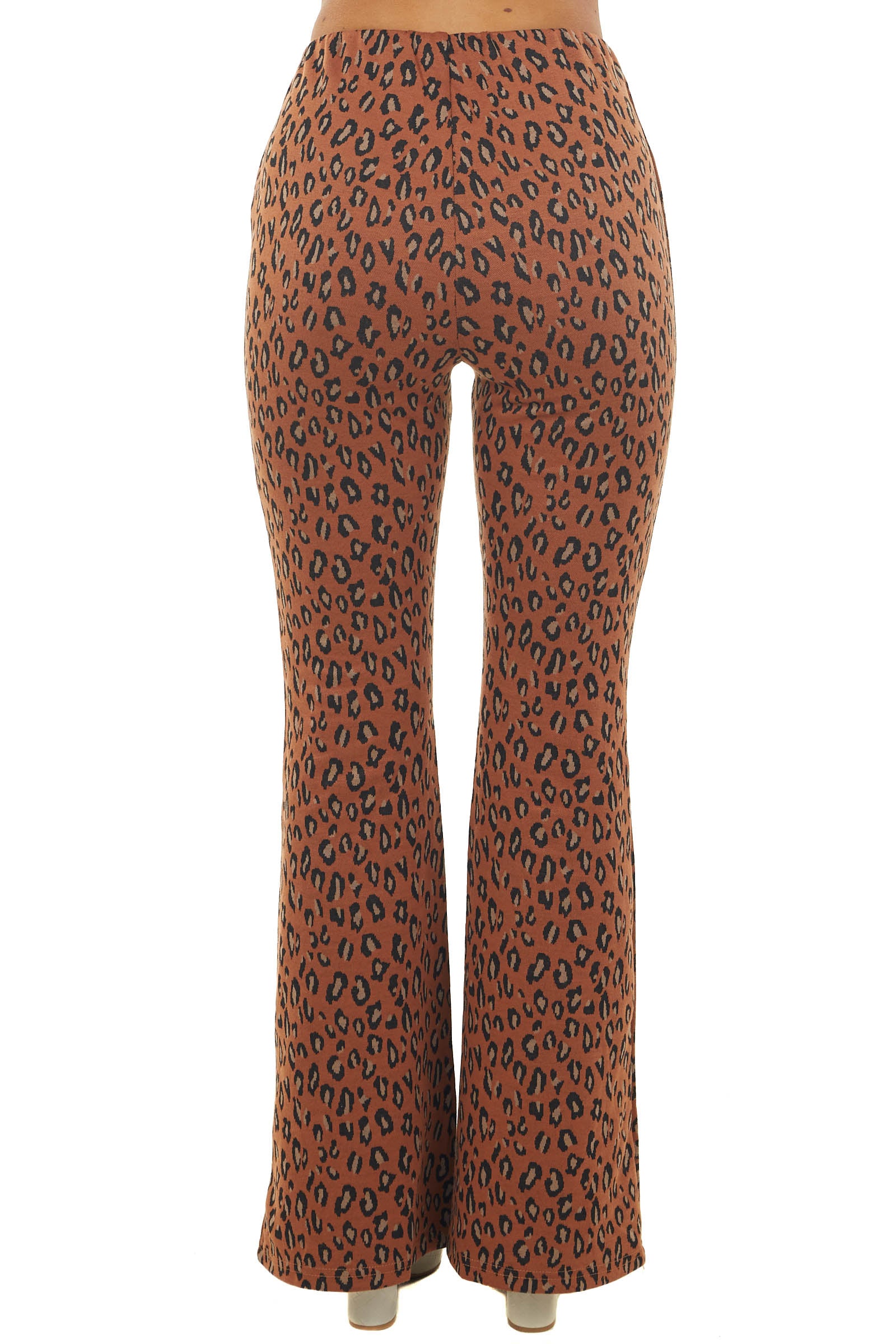 Leopard-print velvet pants | PS12857 | NISSA
